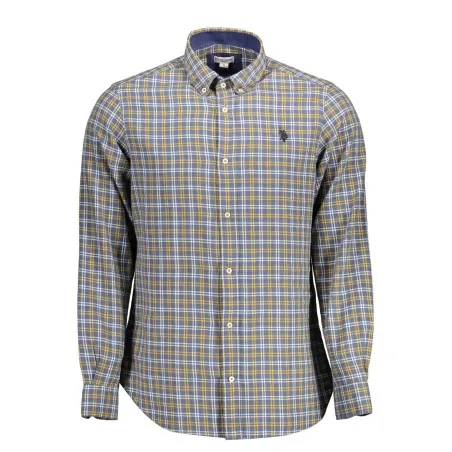 Chemise bleue à manches longues pour homme US POLO ASSN. - U.S. POLO ASSN
