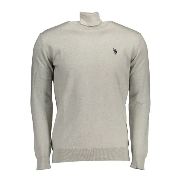 Pull à col roulé gris pour homme US Polo Assn. - U.S. POLO ASSN