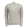 Pull à col roulé gris pour homme US Polo Assn. - U.S. POLO ASSN