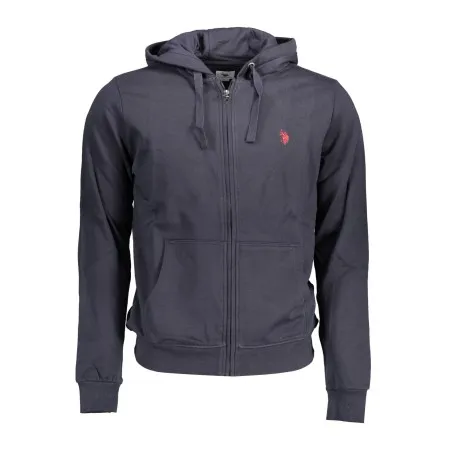 Sweat-shirt zippé bleu pour homme US POLO ASSN. - U.S. POLO ASSN