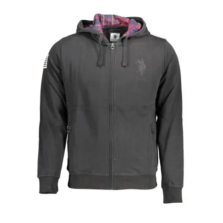 Sweat-shirt zippé noir pour homme US POLO ASSN. - U.S. POLO ASSN