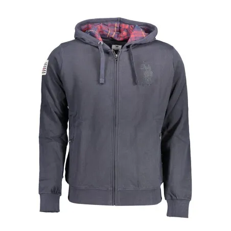 Sweat-shirt zippé bleu pour homme US POLO ASSN. - U.S. POLO ASSN