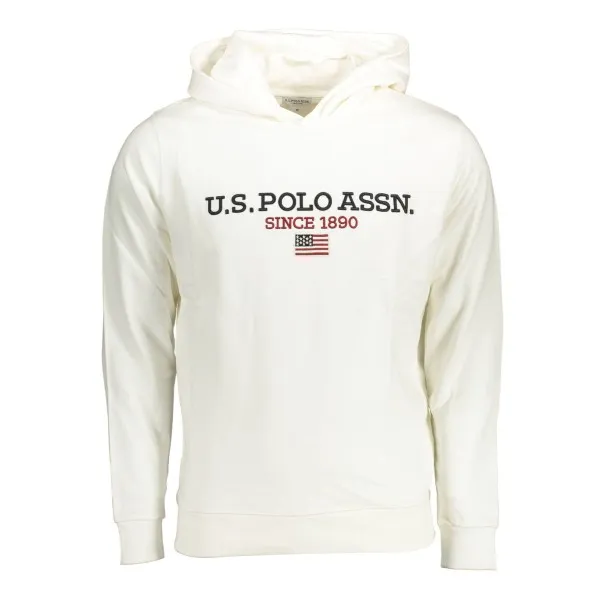 Sweat-shirt blanc zippé pour homme US POLO ASSN. - U.S. POLO ASSN