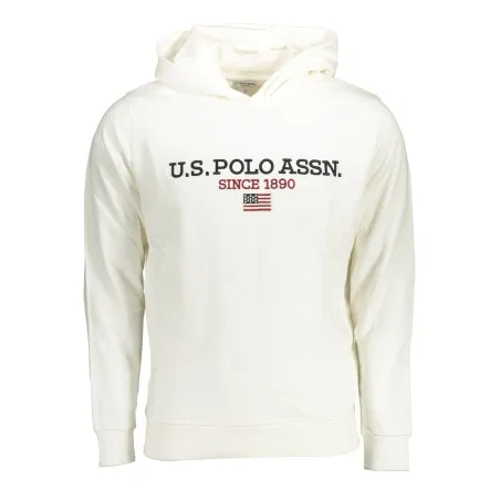 Sweat-shirt blanc zippé pour homme US POLO ASSN. - U.S. POLO ASSN