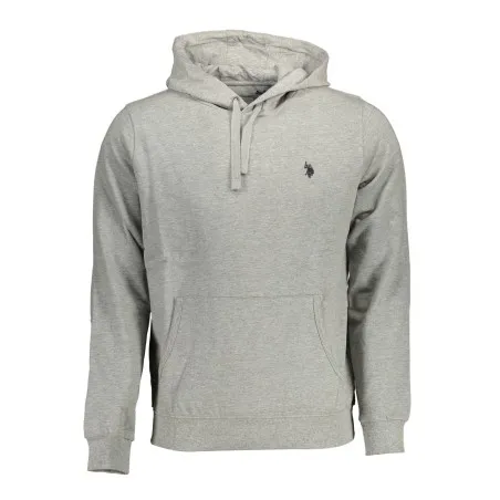 Sweat-shirt zippé gris pour homme US POLO ASSN. - U.S. POLO ASSN