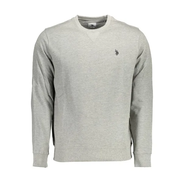 Sweat-shirt zippé gris pour homme US POLO ASSN. - U.S. POLO ASSN