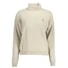 Pull à col roulé beige US POLO ASSN. pour femme - U.S. POLO ASSN