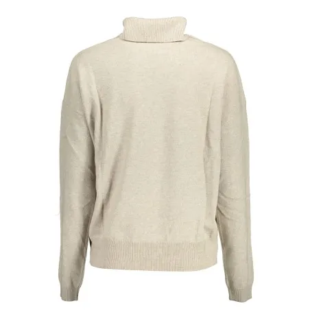 Pull à col roulé beige US POLO ASSN. pour femme - U.S. POLO ASSN