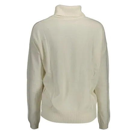 Pull à col roulé blanc pour femme US Polo Assn. - U.S. POLO ASSN