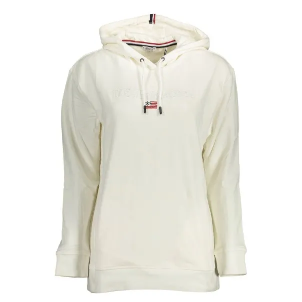 Sweat-shirt blanc zippé pour femme US POLO ASSN. - U.S. POLO ASSN