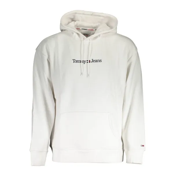 SWEAT-SHIRT HOMME BLANC ZIPPÉ TOMMY HILFIGER - TOMMY HILFIGER