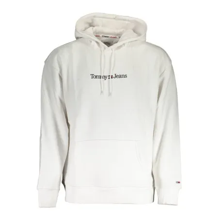 SWEAT-SHIRT HOMME BLANC ZIPPÉ TOMMY HILFIGER - TOMMY HILFIGER