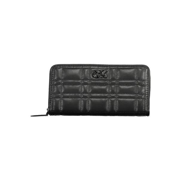 PORTEFEUILLE FEMME CALVIN KLEIN NOIR - CALVIN KLEIN