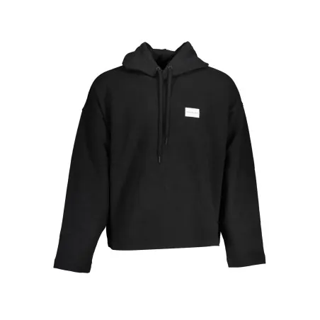 CALVIN KLEIN SWEAT SANS ZIP NOIR HOMME - CALVIN KLEIN