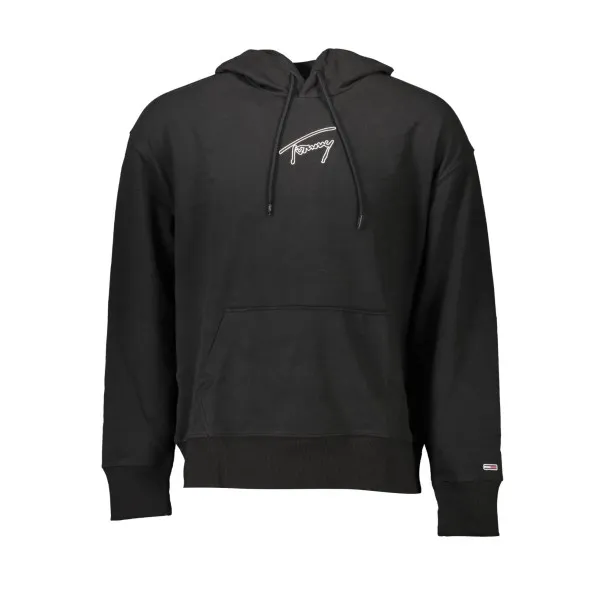 TOMMY HILFIGER SWEAT SANS ZIP NOIR HOMME - TOMMY HILFIGER