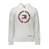 SWEAT-SHIRT BLANC SANS ZIP TOMMY HILFIGER HOMME - TOMMY HILFIGER