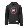 TOMMY HILFIGER SWEAT SANS ZIP NOIR HOMME - TOMMY HILFIGER