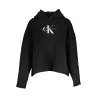 CALVIN KLEIN SWEAT-SHIRT FEMME SANS ZIP NOIR - CALVIN KLEIN