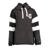 TOMMY HILFIGER SWEAT SANS ZIP FEMME NOIR - TOMMY HILFIGER