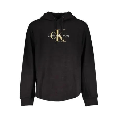 CALVIN KLEIN SWEAT SANS ZIP NOIR HOMME - CALVIN KLEIN