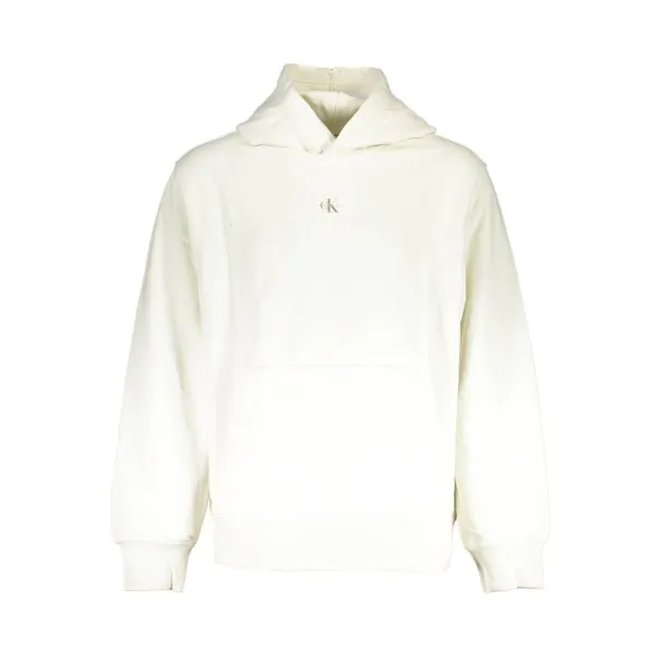 SWEAT-SHIRT HOMME BLANC SANS ZIP CALVIN KLEIN - CALVIN KLEIN