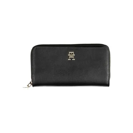 PORTEFEUILLE FEMME TOMMY HILFIGER NOIR - TOMMY HILFIGER