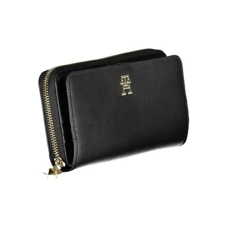 PORTEFEUILLE FEMME TOMMY HILFIGER NOIR - TOMMY HILFIGER