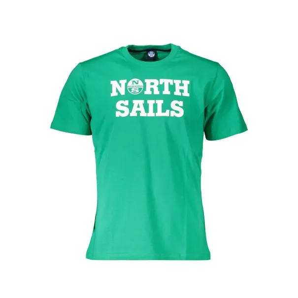 NORTH SAILS T-SHIRT MANCHES COURTES HOMME VERT - NORTH SAILS