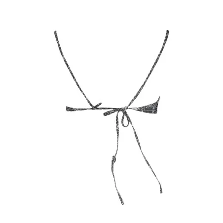KARL LAGERFELD BEACHWEAR TOP COSTUME FEMME NOIR - KARL LAGERFELD BEACHWEAR