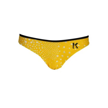 KARL LAGERFELD BEACHWEAR BAS DE MAILLOT DE BAIN FEMME JAUNE - KARL LAGERFELD BEACHWEAR