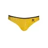 KARL LAGERFELD BEACHWEAR BAS DE MAILLOT DE BAIN FEMME JAUNE - KARL LAGERFELD BEACHWEAR