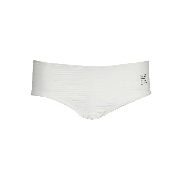 KARL LAGERFELD BEACHWEAR BAS DE MAILLOT DE BAIN FEMME BLANC - KARL LAGERFELD BEACHWEAR