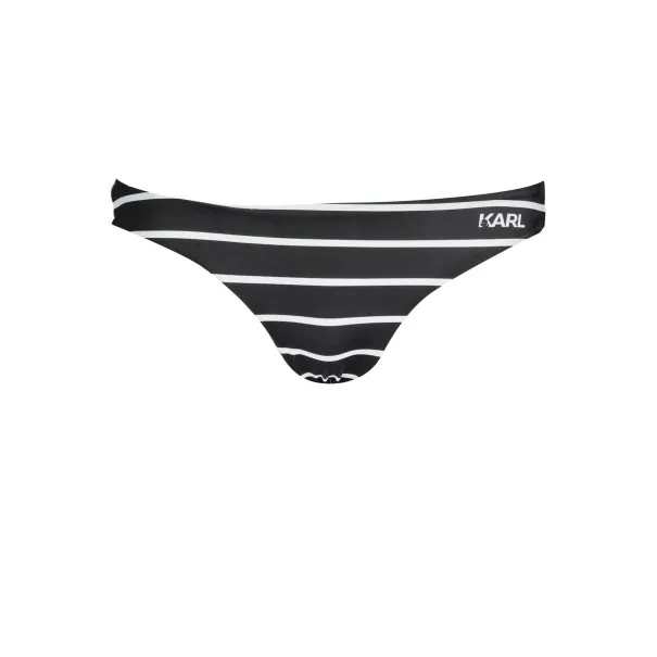 KARL LAGERFELD BEACHWEAR MAILLOT DE BAIN FEMME BAS NOIR - KARL LAGERFELD BEACHWEAR