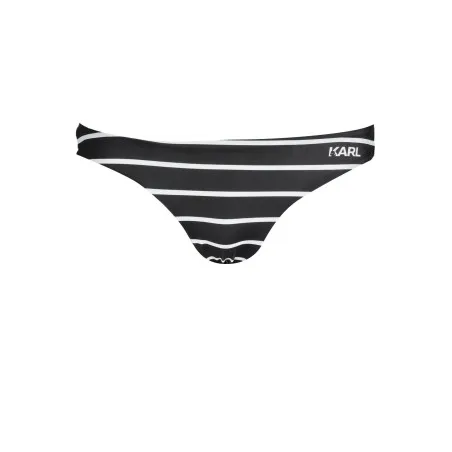 KARL LAGERFELD BEACHWEAR MAILLOT DE BAIN FEMME BAS NOIR - KARL LAGERFELD BEACHWEAR