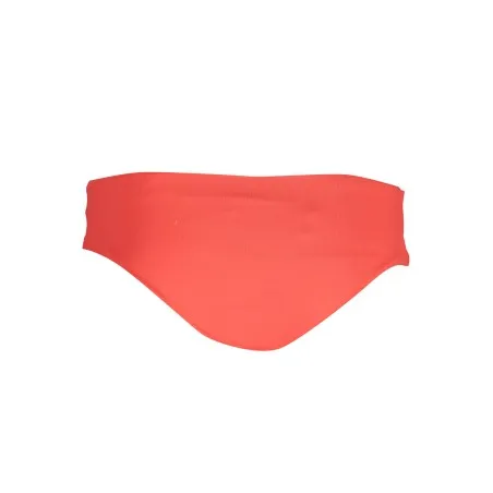 KARL LAGERFELD BEACHWEAR MAILLOT DE BAIN SIDE BOTTOM FEMME ROUGE - KARL LAGERFELD BEACHWEAR