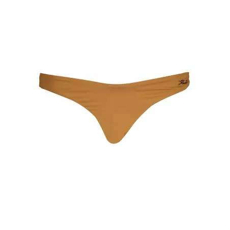 KARL LAGERFELD BEACHWEAR BAS DE MAILLOT DE BAIN FEMME MARRON - KARL LAGERFELD BEACHWEAR