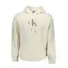 SWEAT-SHIRT HOMME BLANC SANS ZIP CALVIN KLEIN - CALVIN KLEIN