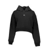 CALVIN KLEIN SWEAT-SHIRT FEMME SANS ZIP NOIR - CALVIN KLEIN
