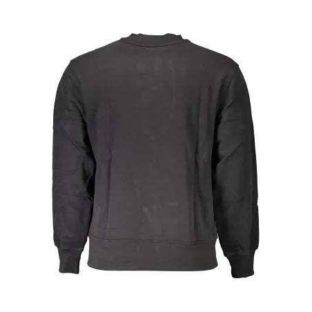 CALVIN KLEIN SWEAT SANS ZIP NOIR HOMME - CALVIN KLEIN