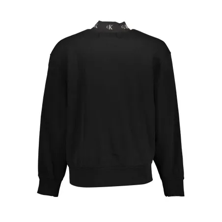 CALVIN KLEIN SWEAT SANS ZIP NOIR HOMME - CALVIN KLEIN