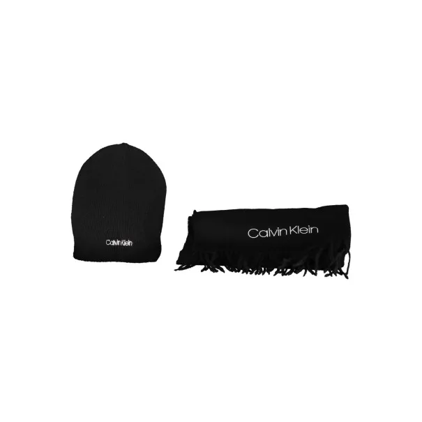 ÉCHARPE HOMME NOIRE CALVIN KLEIN - CALVIN KLEIN