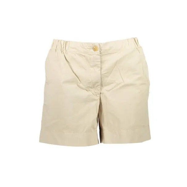 PANTALON COURT FEMME BEIGE TOMMY HILFIGER - TOMMY HILFIGER