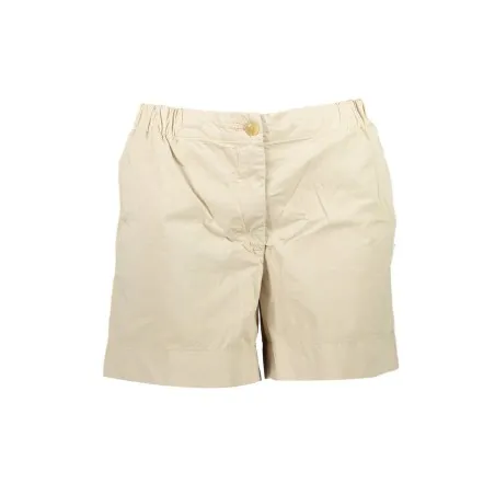 PANTALON COURT FEMME BEIGE TOMMY HILFIGER - TOMMY HILFIGER