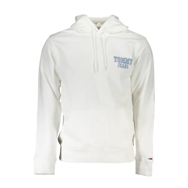 SWEAT-SHIRT BLANC SANS ZIP TOMMY HILFIGER HOMME - TOMMY HILFIGER