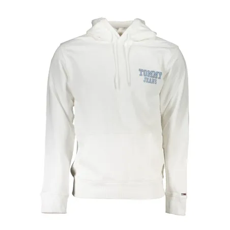 SWEAT-SHIRT BLANC SANS ZIP TOMMY HILFIGER HOMME - TOMMY HILFIGER