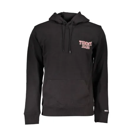 TOMMY HILFIGER SWEAT SANS ZIP NOIR HOMME - TOMMY HILFIGER