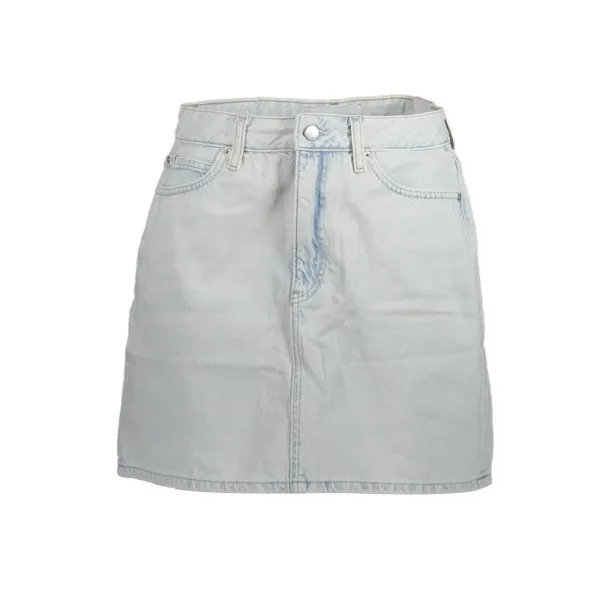 JUPE COURTE FEMME BLEU CLAIR CALVIN KLEIN - CALVIN KLEIN