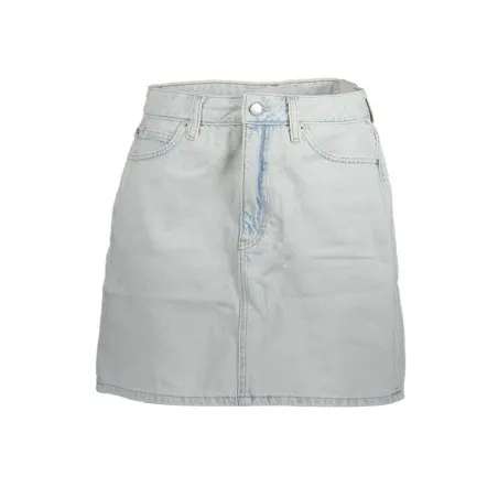 JUPE COURTE FEMME BLEU CLAIR CALVIN KLEIN - CALVIN KLEIN