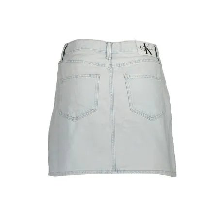 JUPE COURTE FEMME BLEU CLAIR CALVIN KLEIN - CALVIN KLEIN