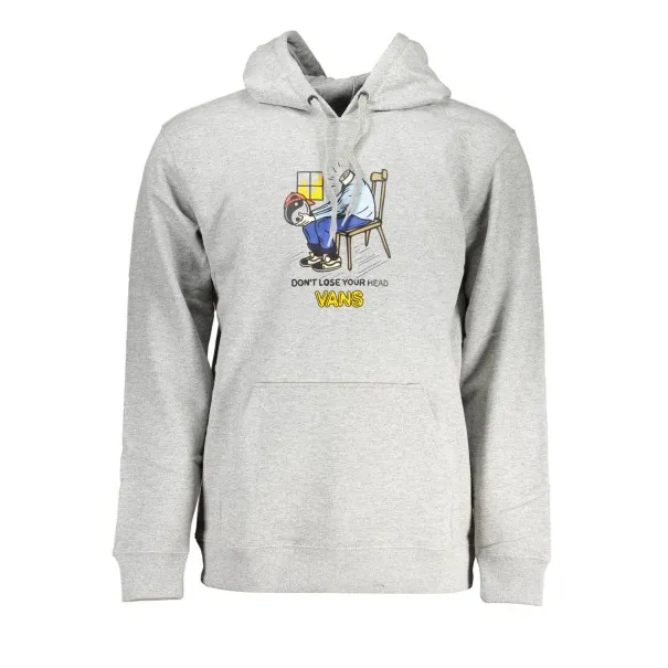 VANS SWEAT SANS ZIP GRIS HOMME - VANS